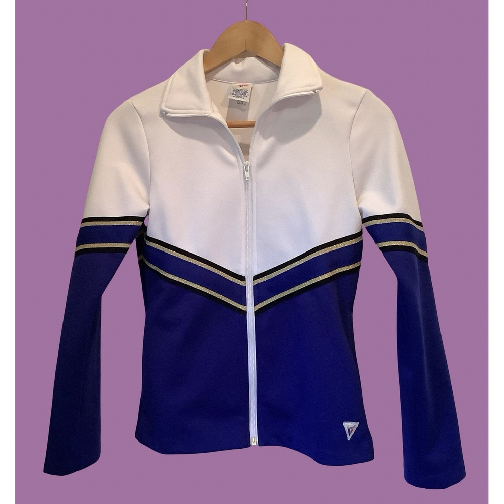 Girls Varsity Jacket CRMS Team Sports Pep Squad Cheerleading Jacket XS